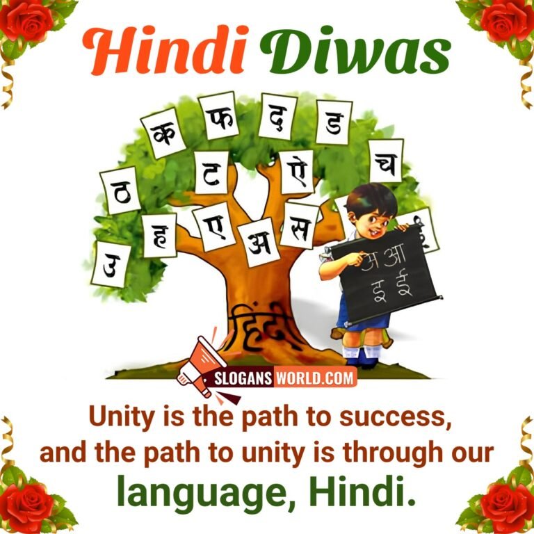 Slogans on Hindi Diwas - Slogans World