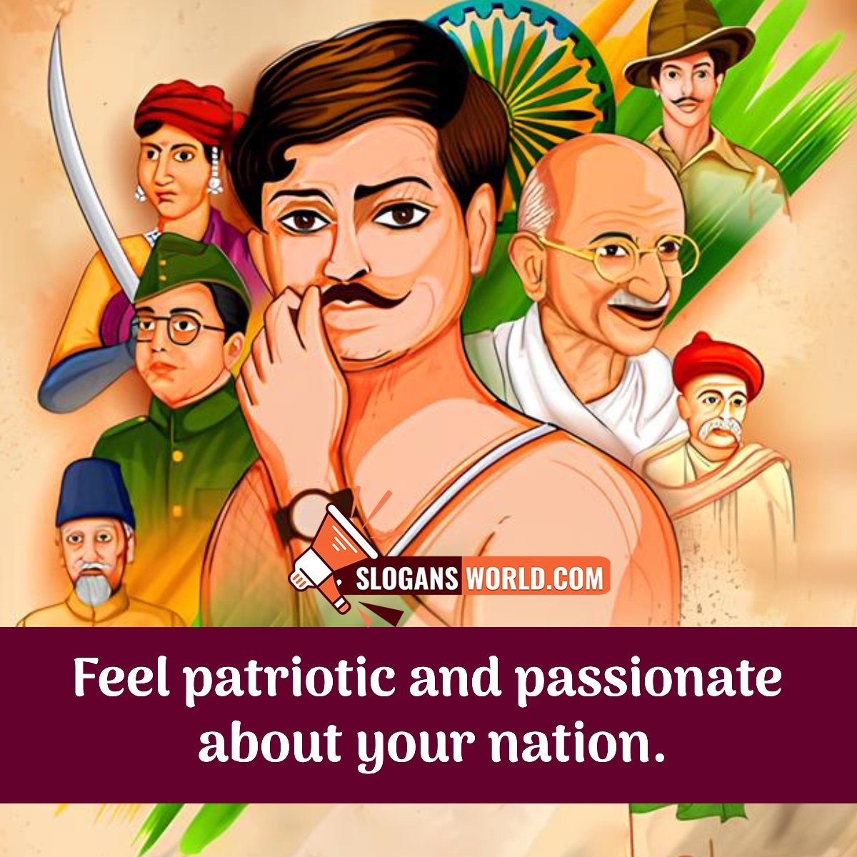 Slogans on Freedom Fighters of India - Slogans World