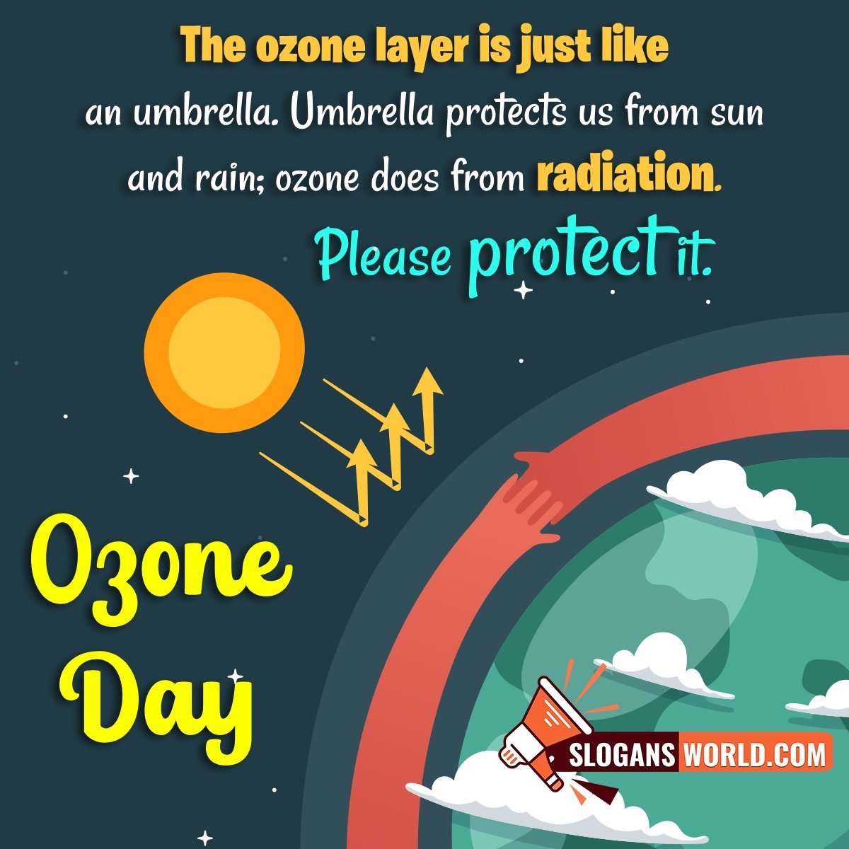 Ozone Day Slogan