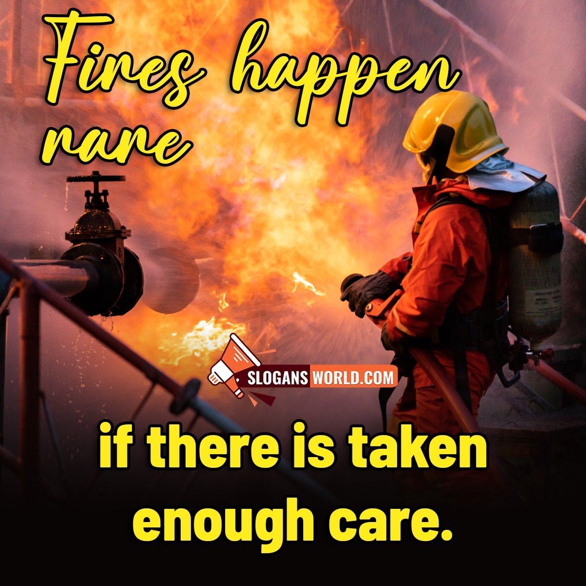 Slogan On Fire Safety