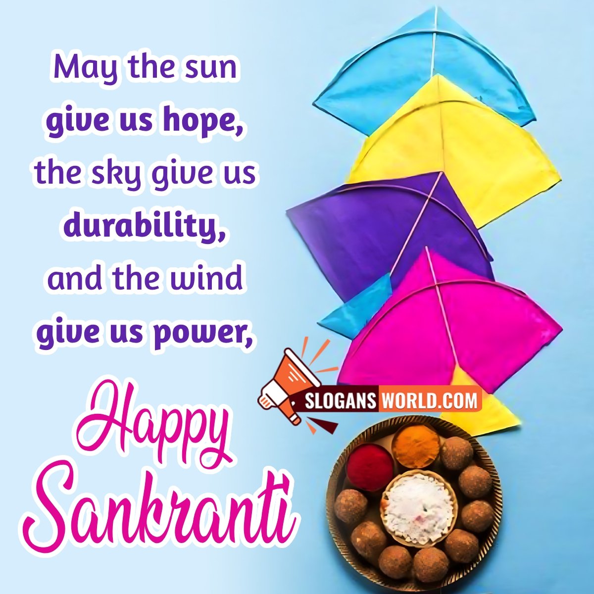 Happy Makar Sankranti Slogans