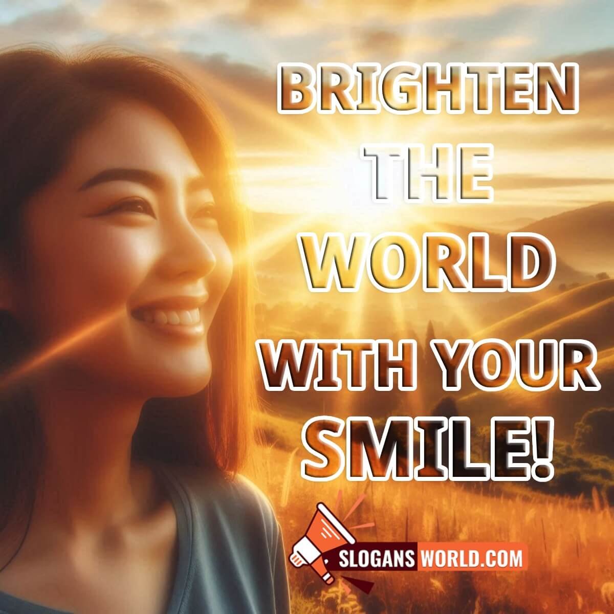 Brighten The World With Your Smile!