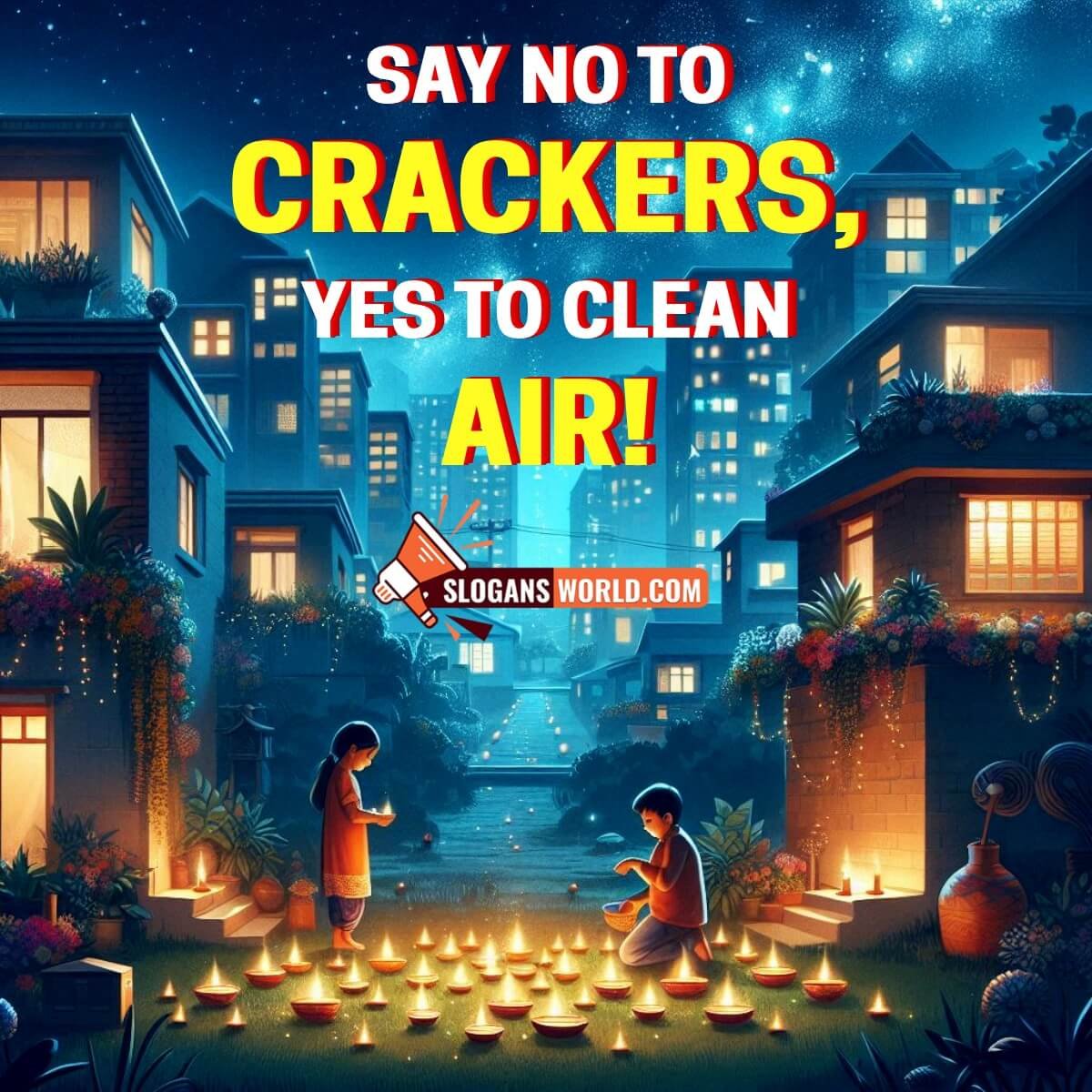 Say No To Crackers, Yes To Clean Air