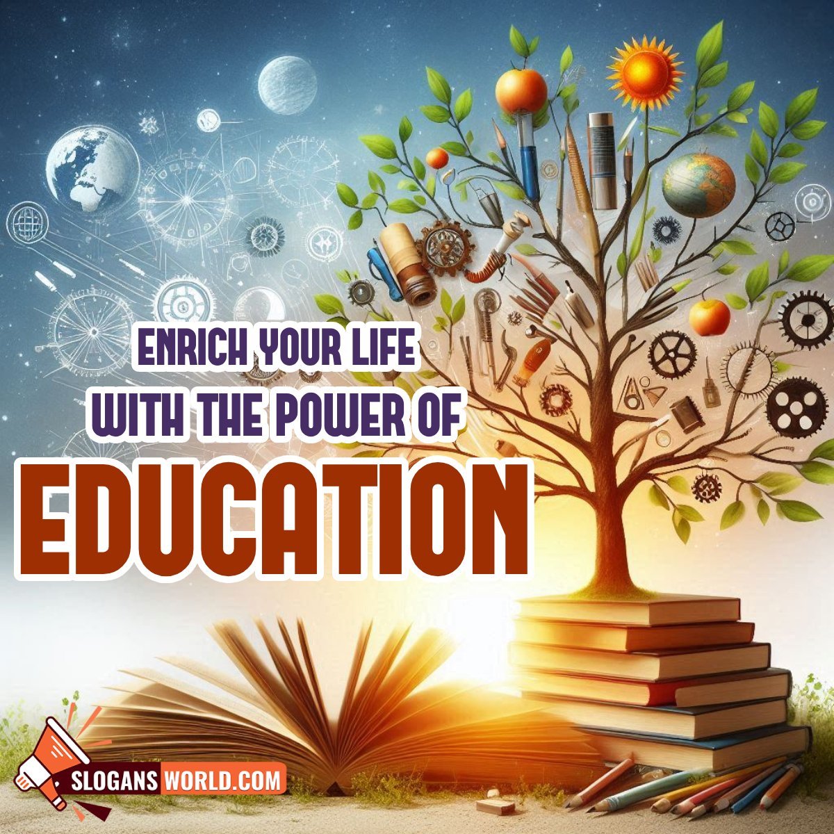 Wonderful World Education Day Slogans