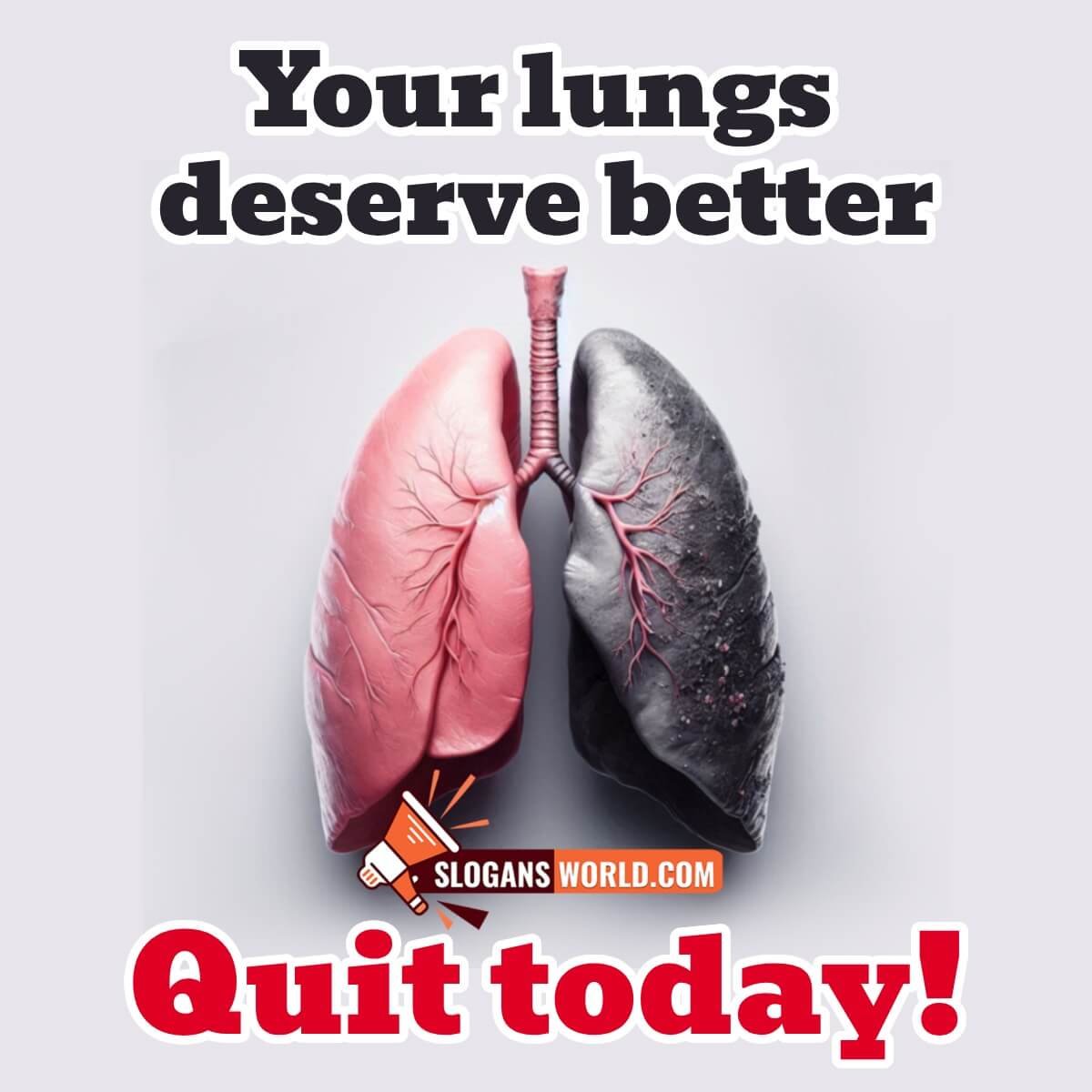 No Smoking Day Slogan